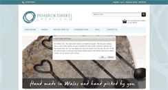 Desktop Screenshot of pembrokeshirecreations.com